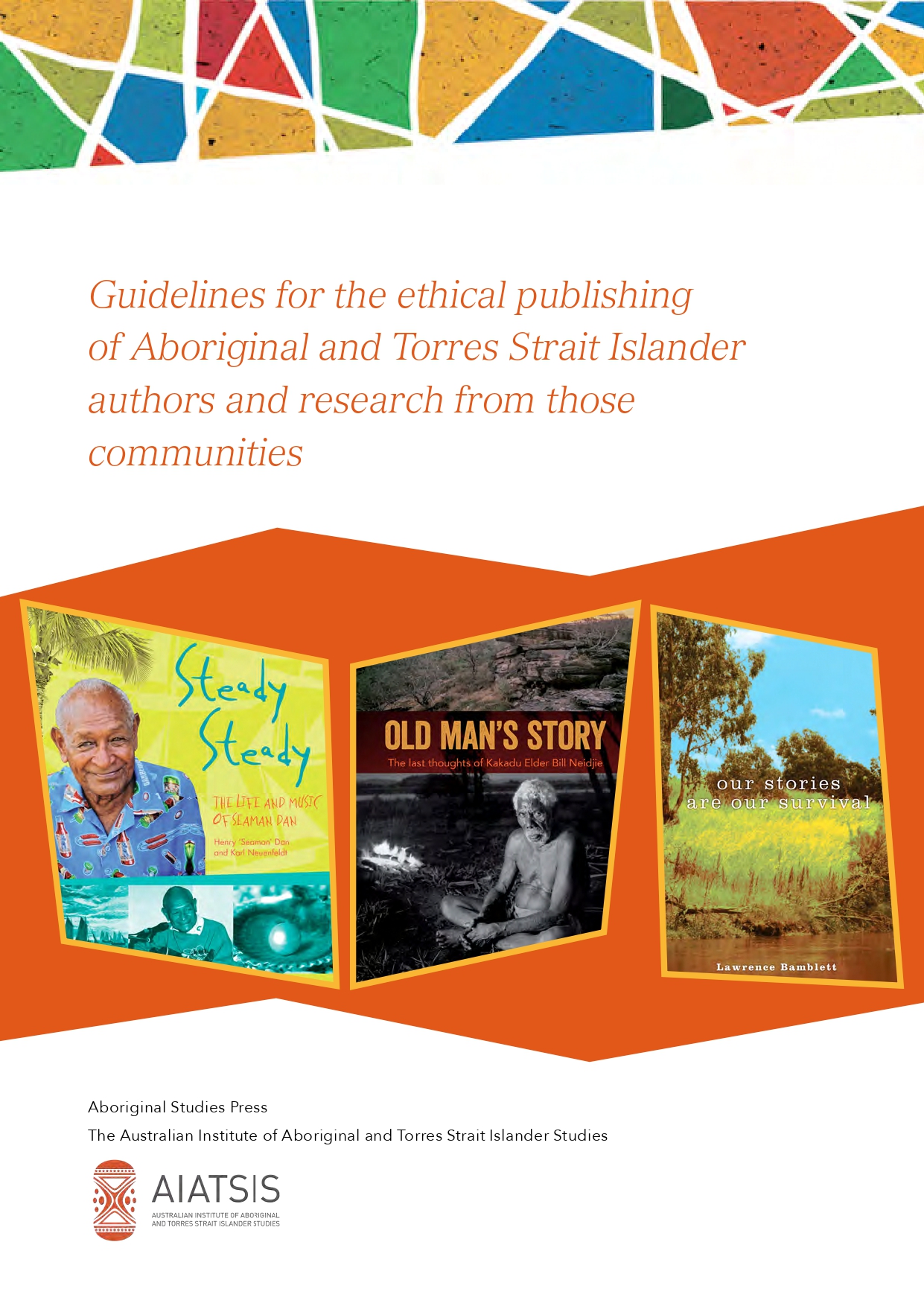 Cover of the AIATSIS guidelines